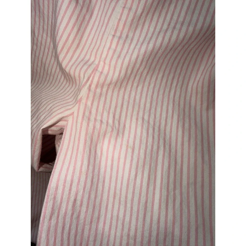 Gymboree Girls Pink White Striped Wide Leg Jumpsuit Sleeveless Size 8
